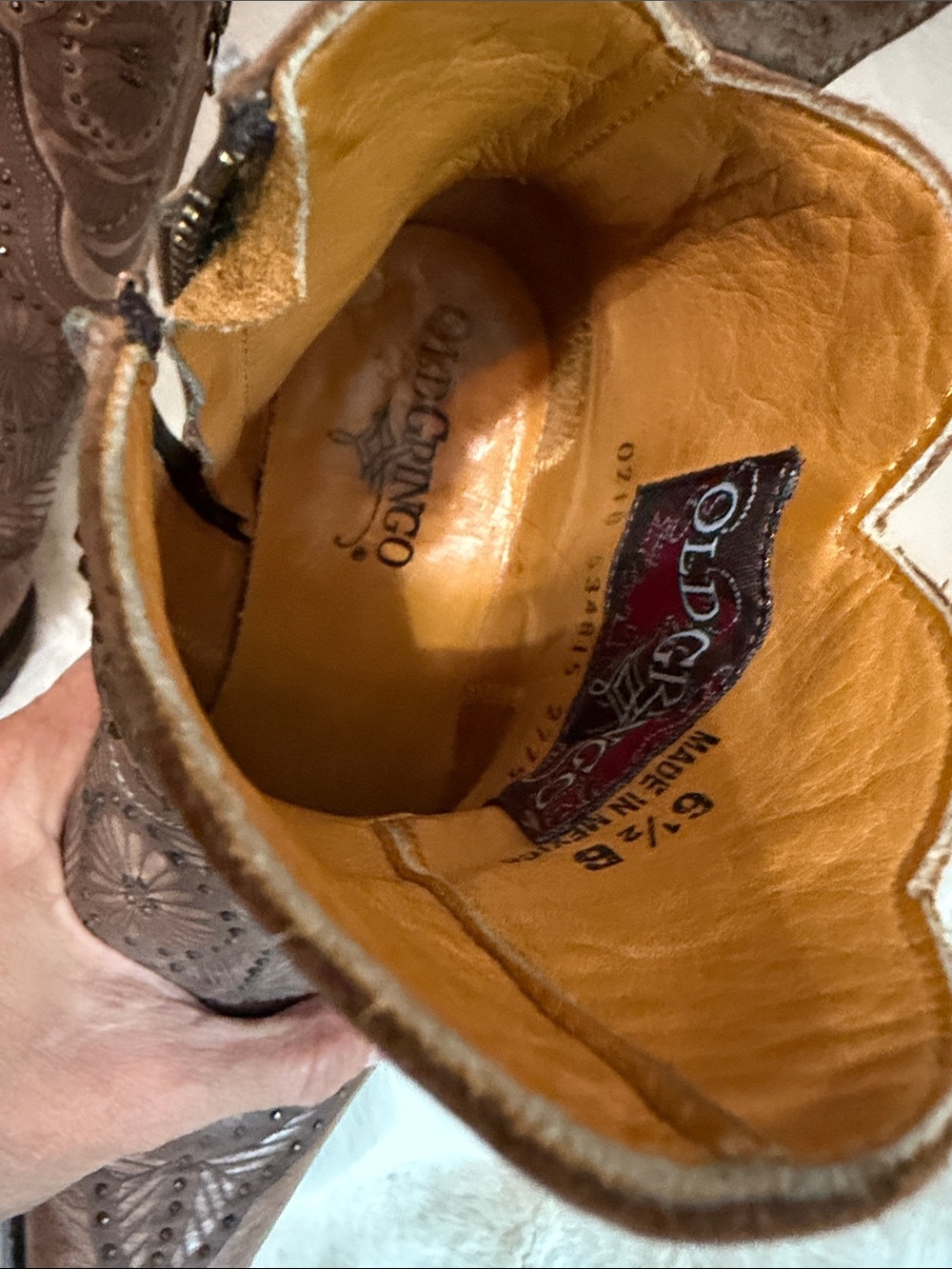 Old Gringo Dion 2775 Studded Boots Size 6.5 EUC - Picture 11 of 15